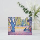 Paul Signac - Fontein des Lices, Saint-Tropez Briefkaart (Staand voorkant)