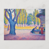 Paul Signac - Fontein des Lices, Saint-Tropez Briefkaart (Voorkant)