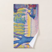 Paul Signac - Fountain des Lices, Saint-Tropez Bad Handdoek (Handdoek)