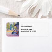 Paul Signac - Fountain des Lices, Saint-Tropez Etiket (Insitu)