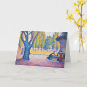 Paul Signac - Fountain des Lices, Saint-Tropez Kaart (Gele Bloem)