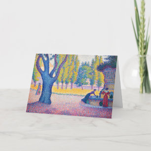 Paul Signac - Fountain des Lices, Saint-Tropez Kaart