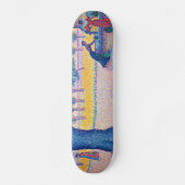 Paul Signac - Fountain des Lices, Saint-Tropez Persoonlijk Skateboard (Voorkant)