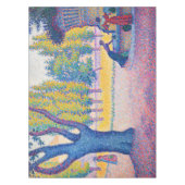 Paul Signac - Fountain des Lices, Saint-Tropez Tafelkleed (Voorkant)