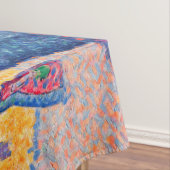 Paul Signac - Fountain des Lices, Saint-Tropez Tafelkleed (Voorbeeld)