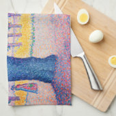 Paul Signac - Fountain des Lices, Saint-Tropez Theedoek (Quarter Fold)