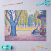 Paul Signac - Fountain des Lices, Saint-Tropez Tissuepapier (Craft)