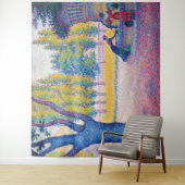 Paul Signac - Fountain des Lices, Saint-Tropez Wandkleed (In situ)