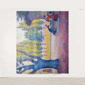 Paul Signac - Fountain des Lices, Saint-Tropez Wandkleed (Voorkant)