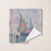 Paul Signac - Groene Sail Bad Handdoek (Wasdoekje)