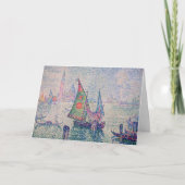 Paul Signac - Groene Sail Kaart (Voorkant)