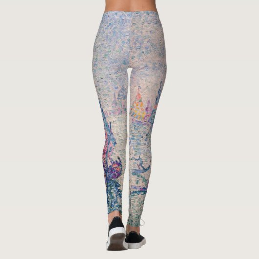 Paul Signac - Groene Sail Leggings (Achterkant)