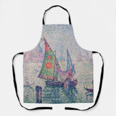 Paul Signac - Groene Sail Schort (Voorkant)