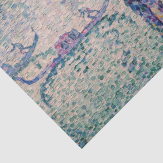 Paul Signac - Groene Sail Tissuepapier (Detail)