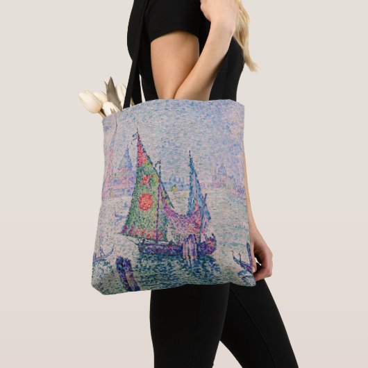 Paul Signac - Groene Sail Tote Bag (Dichtbij)