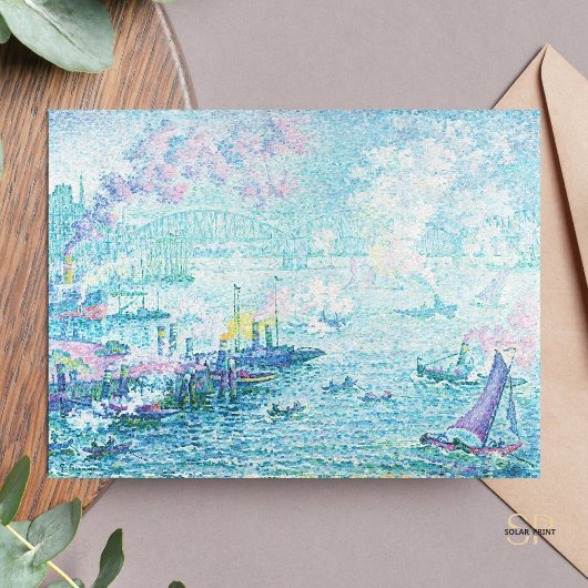 Paul Signac Haven van Rotterdam Schilderkunst Prin Briefkaart