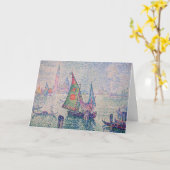 Paul Signac - Het groene zeil Kaart (Gele Bloem)