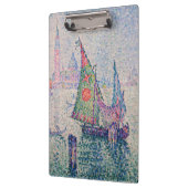Paul Signac - Het groene zeil Klembord (Links)