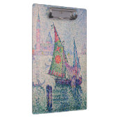 Paul Signac - Het groene zeil Klembord (Rechts)