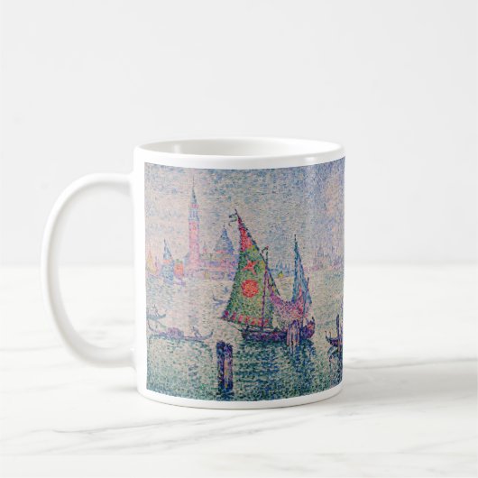 Paul Signac - Het groene zeil Koffiemok (Links)