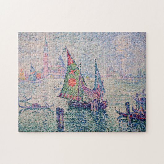 Paul Signac - Het groene zeil Legpuzzel (Horizontaal)