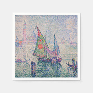 Paul Signac - Het groene zeil Servet