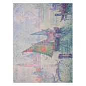 Paul Signac - Het groene zeil Tafelkleed (Voorkant)