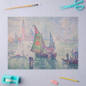 Paul Signac - Het groene zeil Tissuepapier (Craft)