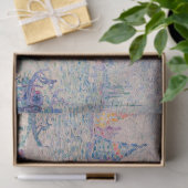 Paul Signac - Het groene zeil Tissuepapier (Geschenk)