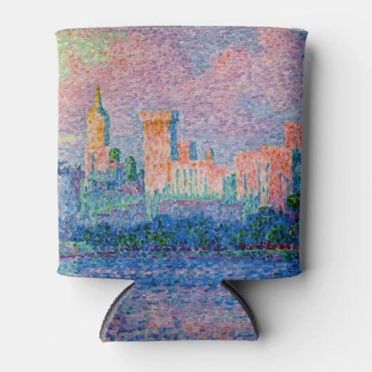 Paul Signac - Het Papal Palace, Avignon Blikjeskoeler (Voorkant)