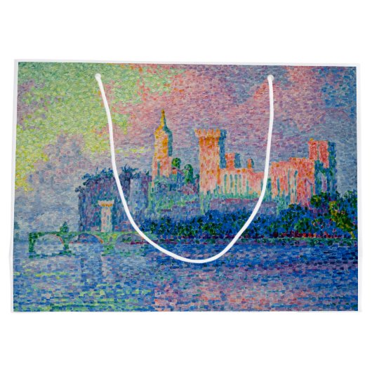 Paul Signac - Het Papal Palace, Avignon Groot Cadeauzakje (Achterkant)