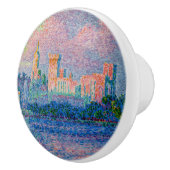 Paul Signac - Het Papal Palace, Avignon Keramische Knop (Rechts)