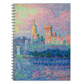 Paul Signac - Het Papal Palace, Avignon Notitieboek (Voorkant)