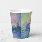 Paul Signac - Het Papal Palace, Avignon Papieren Bekers (Links)