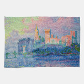 Paul Signac - Het Papal Palace, Avignon Theedoek (Horizontaal)