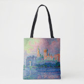 Paul Signac - Het Papal Palace, Avignon Tote Bag (Voorkant)