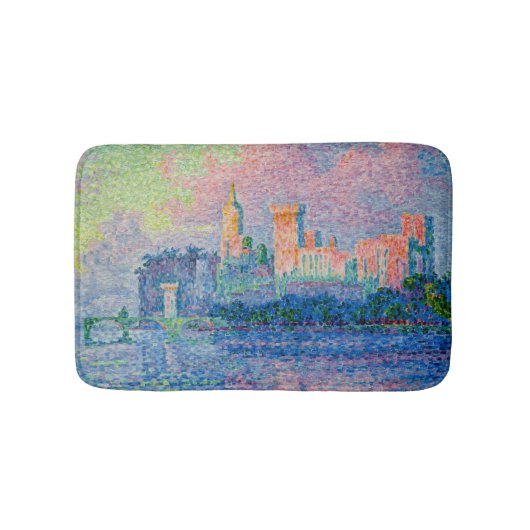 Paul Signac - Het Pauselijk Paleis, Avignon Badmat (Voorkant)