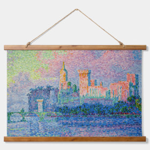 Paul Signac - Het Pauselijk Paleis, Avignon Hangend Wandkleed
