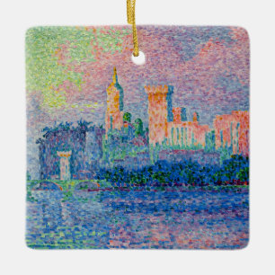 Paul Signac - Het pauselijk paleis, Avignon Keramisch Ornament