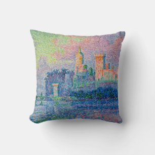 Paul Signac - Het Pauselijk Paleis, Avignon Kussen