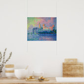 Paul Signac - Het Pauselijk Paleis, Avignon Poster (Keuken)
