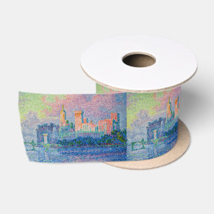 Paul Signac - Het Pauselijk Paleis, Avignon Satijnen Lint
