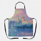 Paul Signac - Het Pauselijk Paleis, Avignon Schort (Voorkant)
