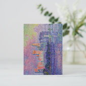 Paul Signac: Het pauselijke Paleis, Avignon, 1900 Briefkaart (Staand voorkant)