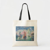 Paul Signac - Ingang van de haven van La Rochelle Tote Bag (Voorkant)