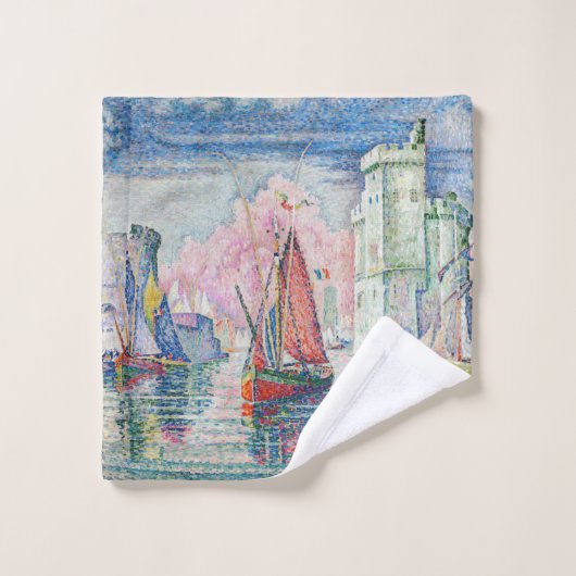 Paul Signac - Intrede van La Rochelle Harbour Bad Handdoek (Wasdoekje)