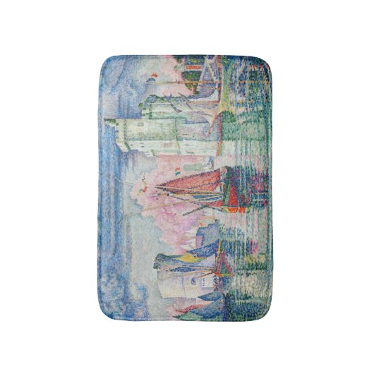 Paul Signac - Intrede van La Rochelle Harbour Badmat (Voorkant Verticaal)