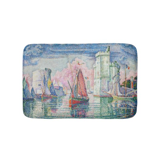 Paul Signac - Intrede van La Rochelle Harbour Badmat (Voorkant)