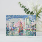 Paul Signac - Intrede van La Rochelle Harbour Bedankkaart (Staand voorkant)