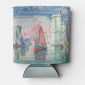 Paul Signac - Intrede van La Rochelle Harbour Blikjeskoeler (Voorkant)